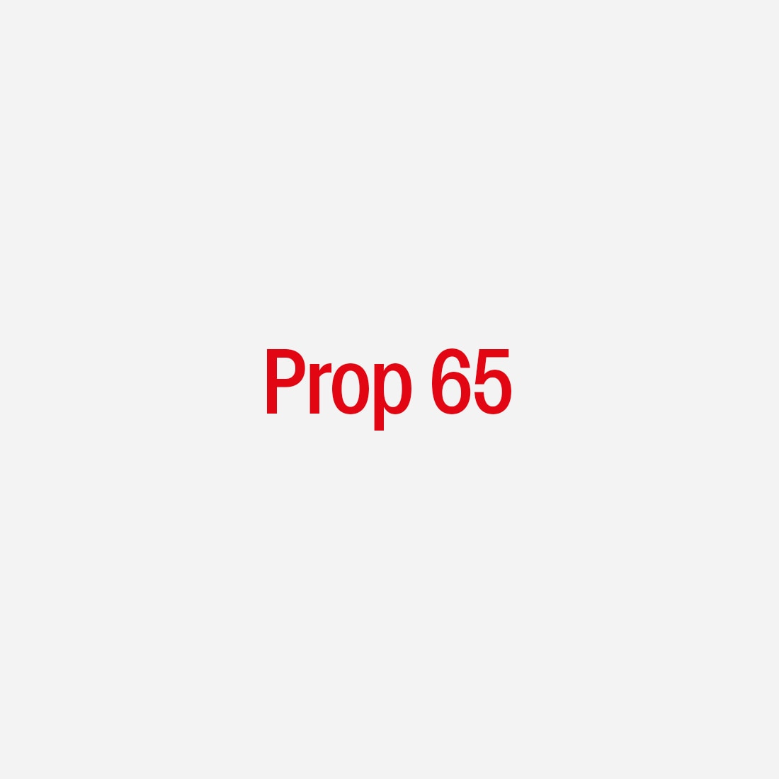 SIDI Prop 65